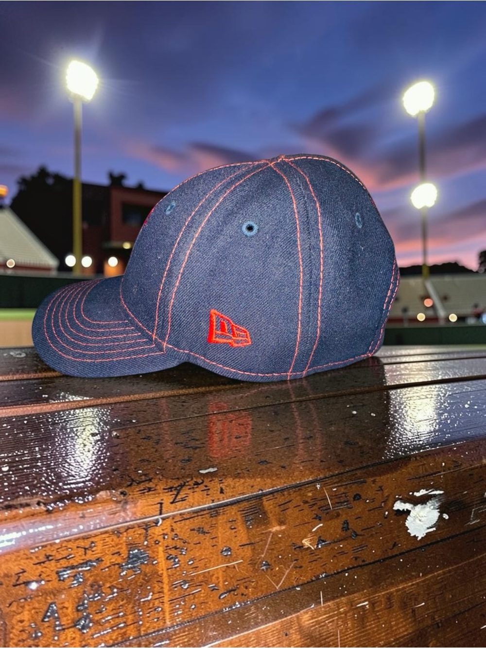 New Era Brand Detroit Tigers Cap - Orange & Black Toddler EUC - Picture 3 of 8